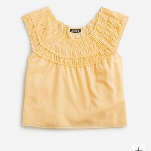 Flirty little voile top, on or off shoulders